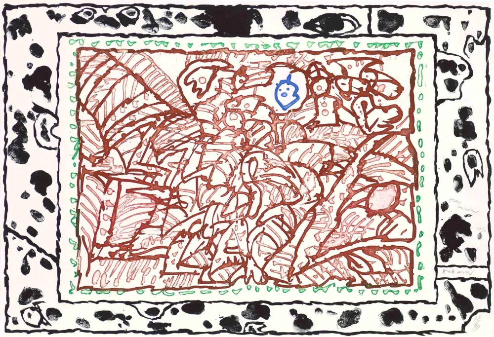Radierung Und Aquatinta Alechinsky - Ordre minéral