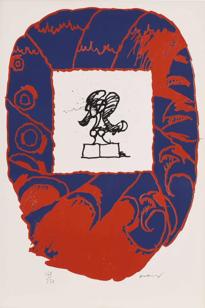 Lithographie Alechinsky - Paris