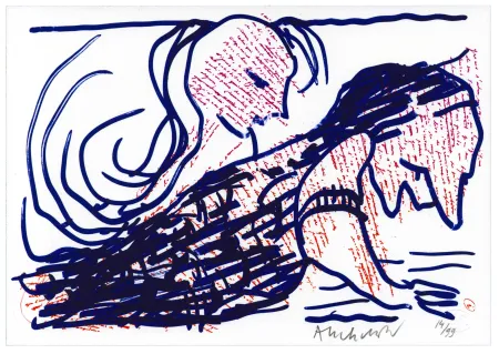 Lithographie Alechinsky - Pointes et Feutres (2)