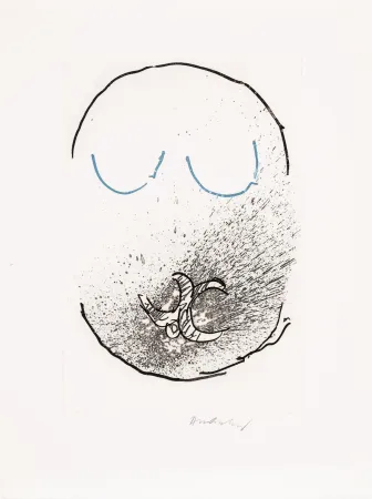 Radierung Und Aquatinta Alechinsky - Pointes Planche IX bis