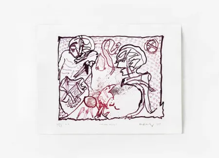 Stich Alechinsky - Pour Malcolm Lowry