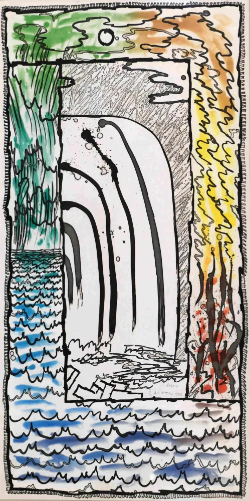 Radierung Und Aquatinta Alechinsky - Prisma