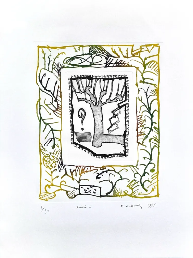 Keine Technische Alechinsky - Raisin I