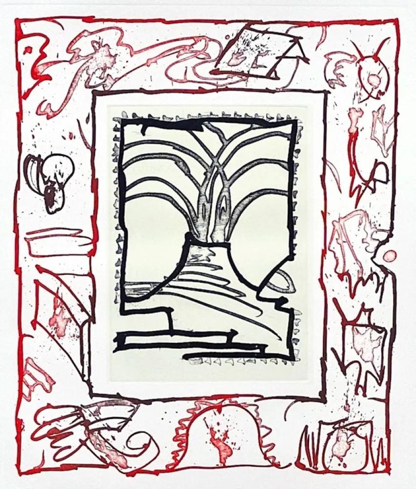 Stich Alechinsky - Raisin II