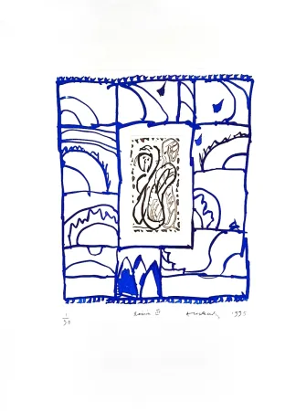 Keine Technische Alechinsky - Raisin III