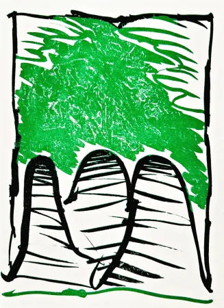 Lithographie Alechinsky - Résumé