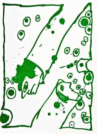 Lithographie Alechinsky - Résumé