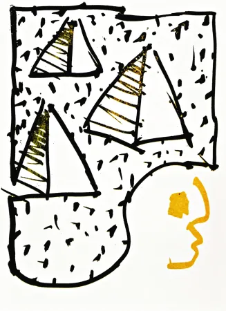 Lithographie Alechinsky - Résumé