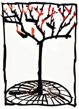 Lithographie Alechinsky - Résumé