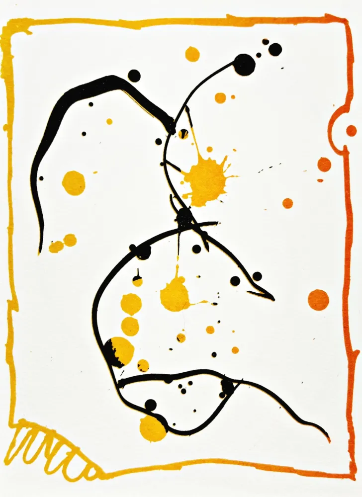 Lithographie Alechinsky - Résumé