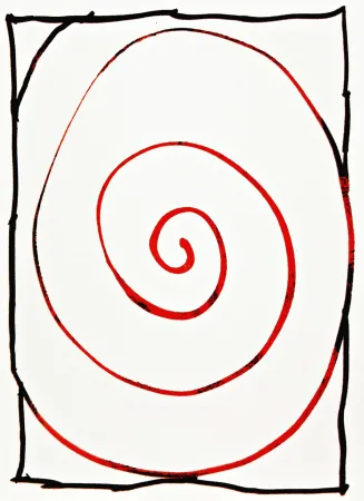 Lithographie Alechinsky - Résumé