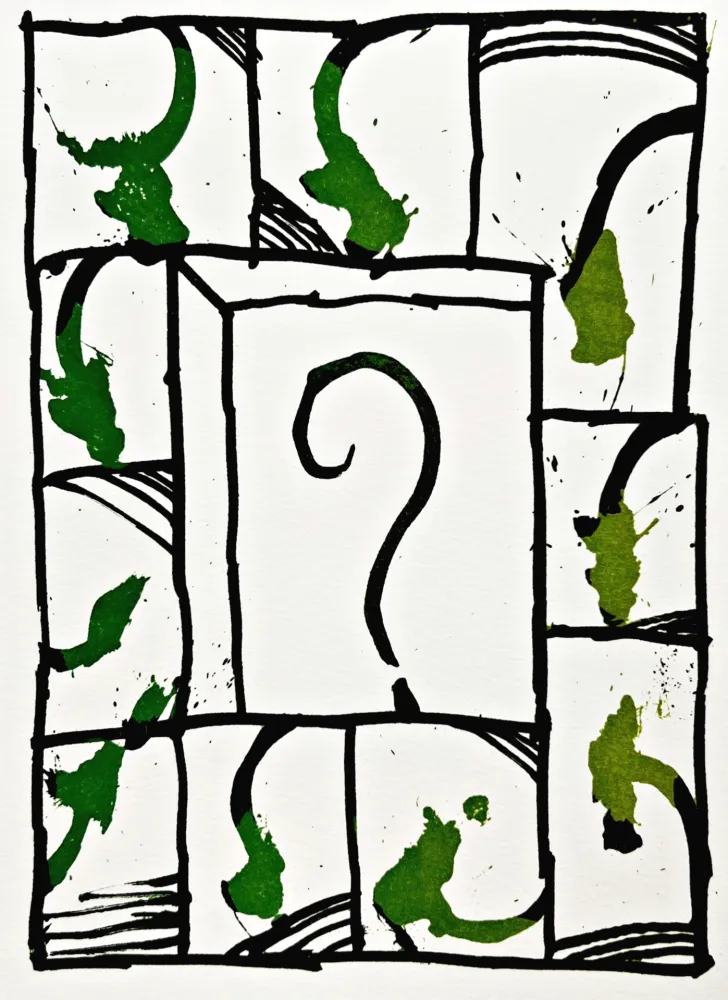 Lithographie Alechinsky - Résumé