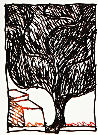 Lithographie Alechinsky - Résumé