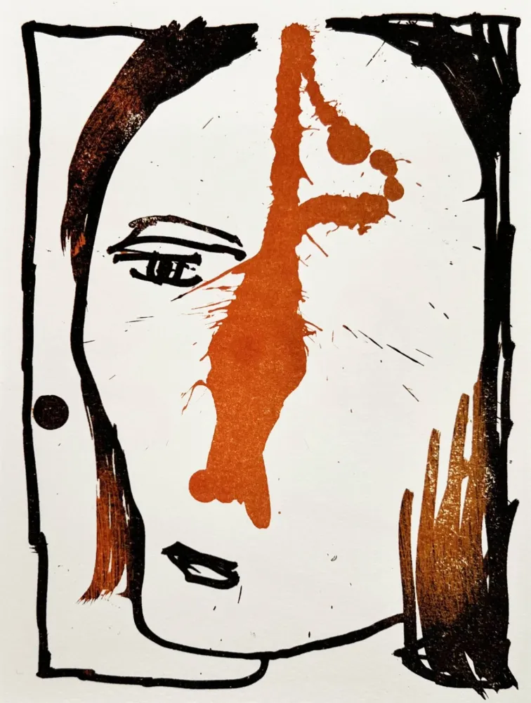 Lithographie Alechinsky - Résumé