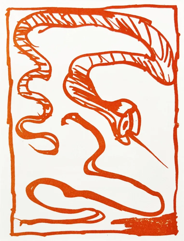 Lithographie Alechinsky - Résumé