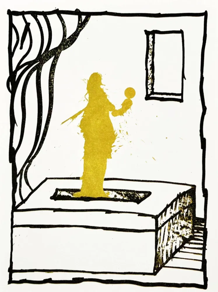 Lithographie Alechinsky - Résumé