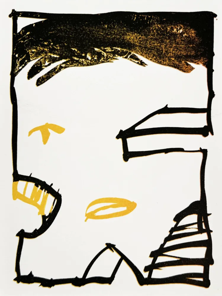 Lithographie Alechinsky - Résumé