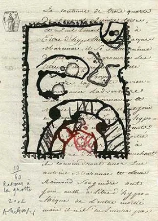 Stich Alechinsky - Retour à la grotte