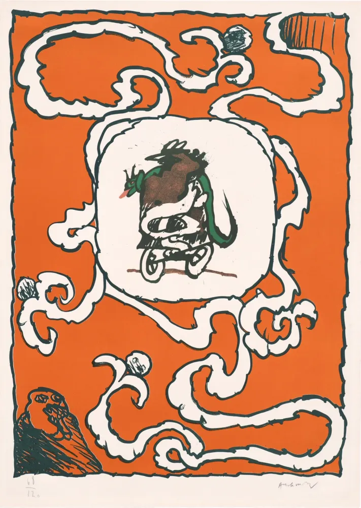 Lithographie Alechinsky - Rotterdam