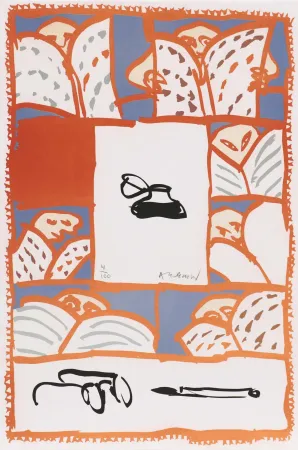 Lithographie Alechinsky - Salon du Livre