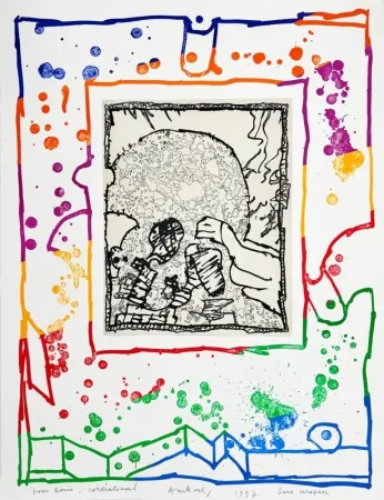 Radierung Alechinsky - Sans carapace