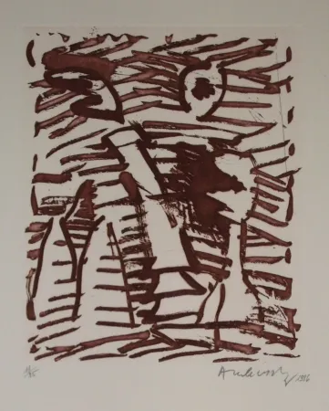 Radierung Und Aquatinta Alechinsky - Sans titre