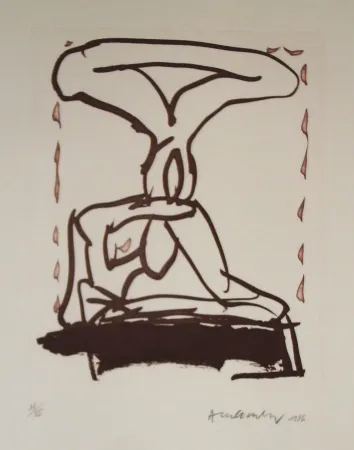 Radierung Und Aquatinta Alechinsky - Sans titre