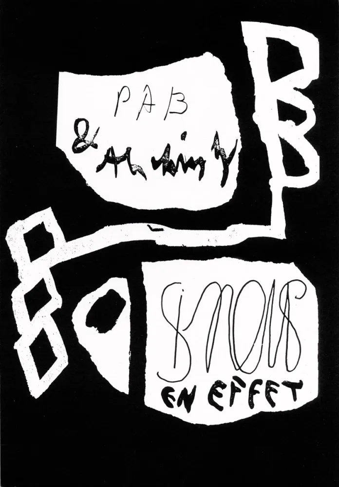 Illustriertes Buch Alechinsky - Si nous en effet