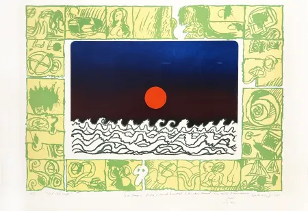 Stich Alechinsky - Soleil cou coupé