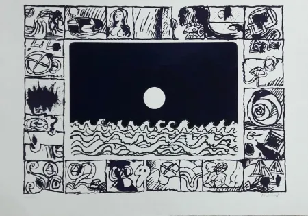 Stich Alechinsky - Soleil cou coupé