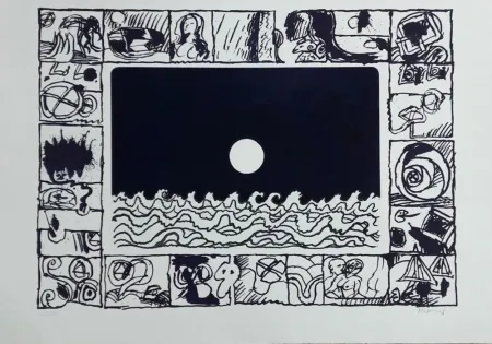 Stich Alechinsky - Soleil cou coupé