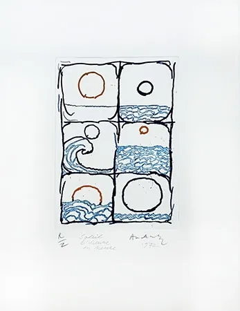 Stich Alechinsky - Soleil d'heure en heure