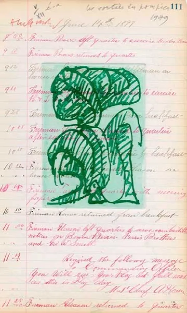 Stich Alechinsky - Sorties de pompiers