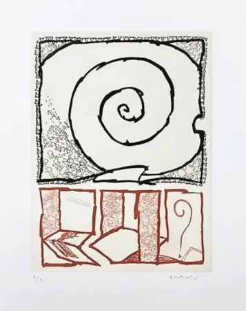 Stich Alechinsky - Spirale