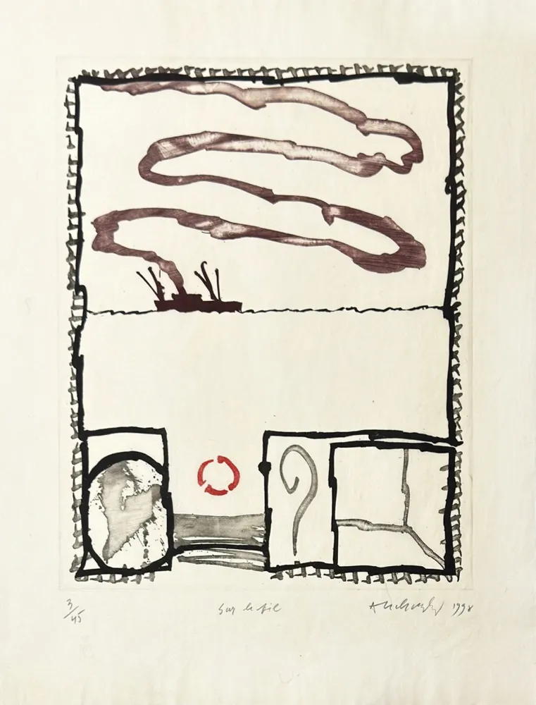 Stich Alechinsky - Sur le fil 