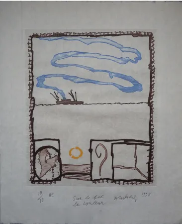 Stich Alechinsky - Sur le Fil la couleur 