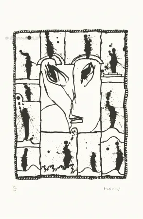 Radierung Und Aquatinta Alechinsky - Sur les onze coups de midi