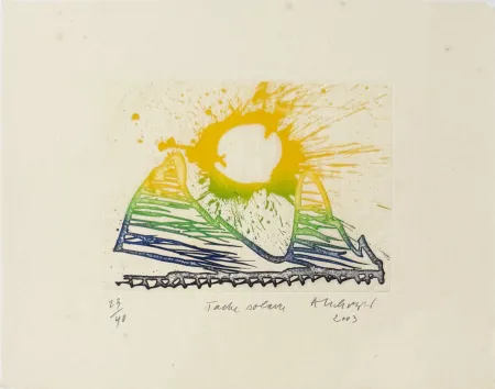Stich Alechinsky - Tache solaire
