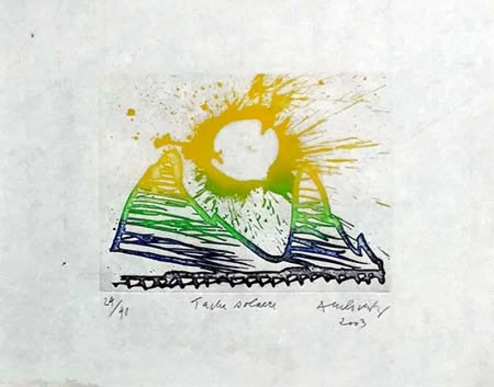 Stich Alechinsky - Tache solaire