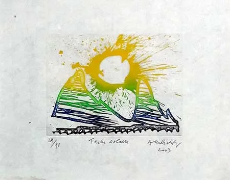 Stich Alechinsky - Tache solaire