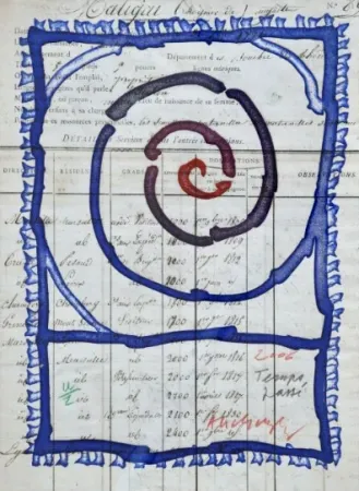 Stich Alechinsky - Temps passé