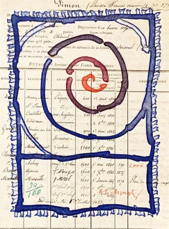 Stich Alechinsky - Temps passé