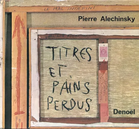 Illustriertes Buch Alechinsky - Titres et Pains perdus