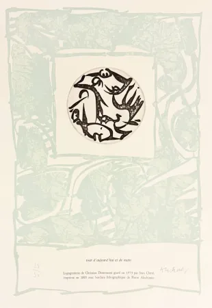 Radierung Alechinsky - Tour d'aujourd'hui