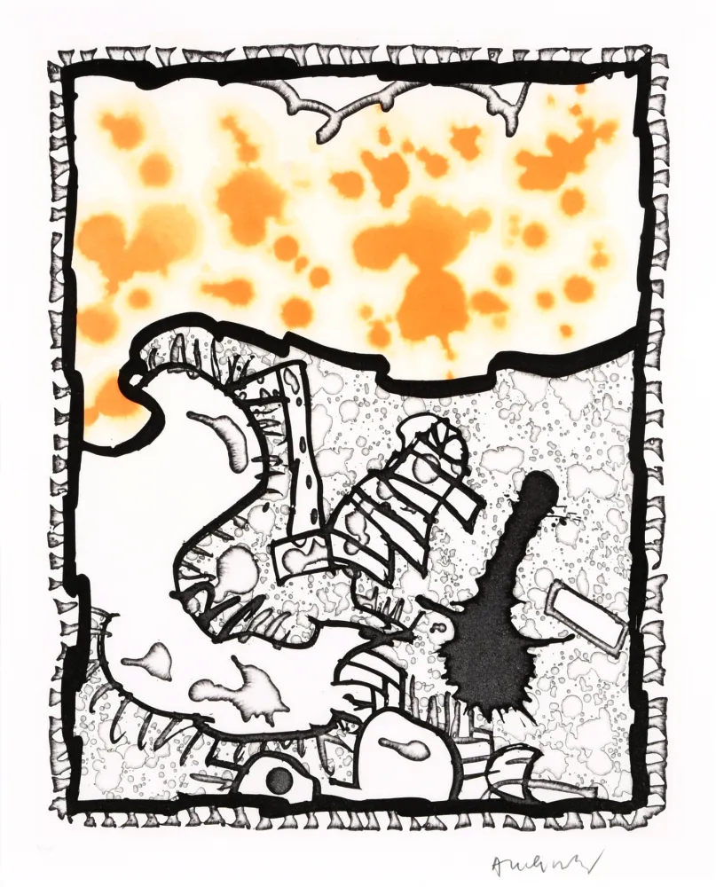 Linolschnitt Alechinsky - Traité des excitants modernes 04