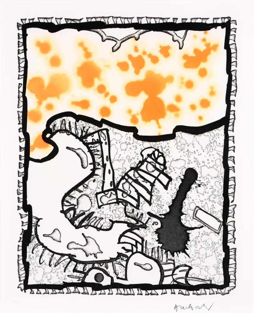 Linolschnitt Alechinsky - Traité des excitants modernes 04