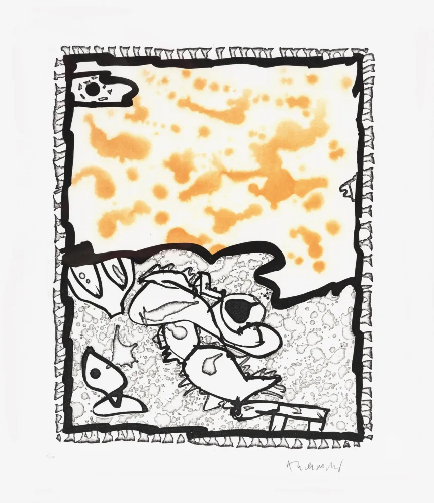 Linolschnitt Alechinsky - Traité des excitants modernes 05