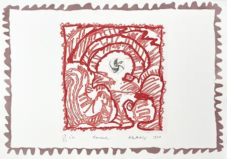 Stich Alechinsky - Tunnel