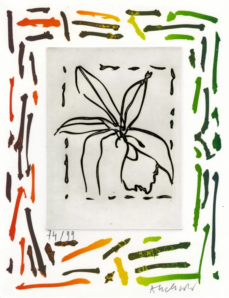 Lithographie Alechinsky - Un Amour de Swann 1