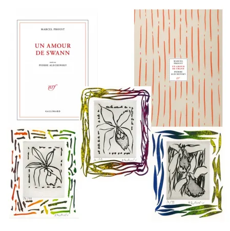 Stich Alechinsky - Un amour de Swann illustré par Pierre Alechinsky